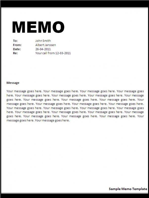 80 Apa Memo Templates Ideas 69