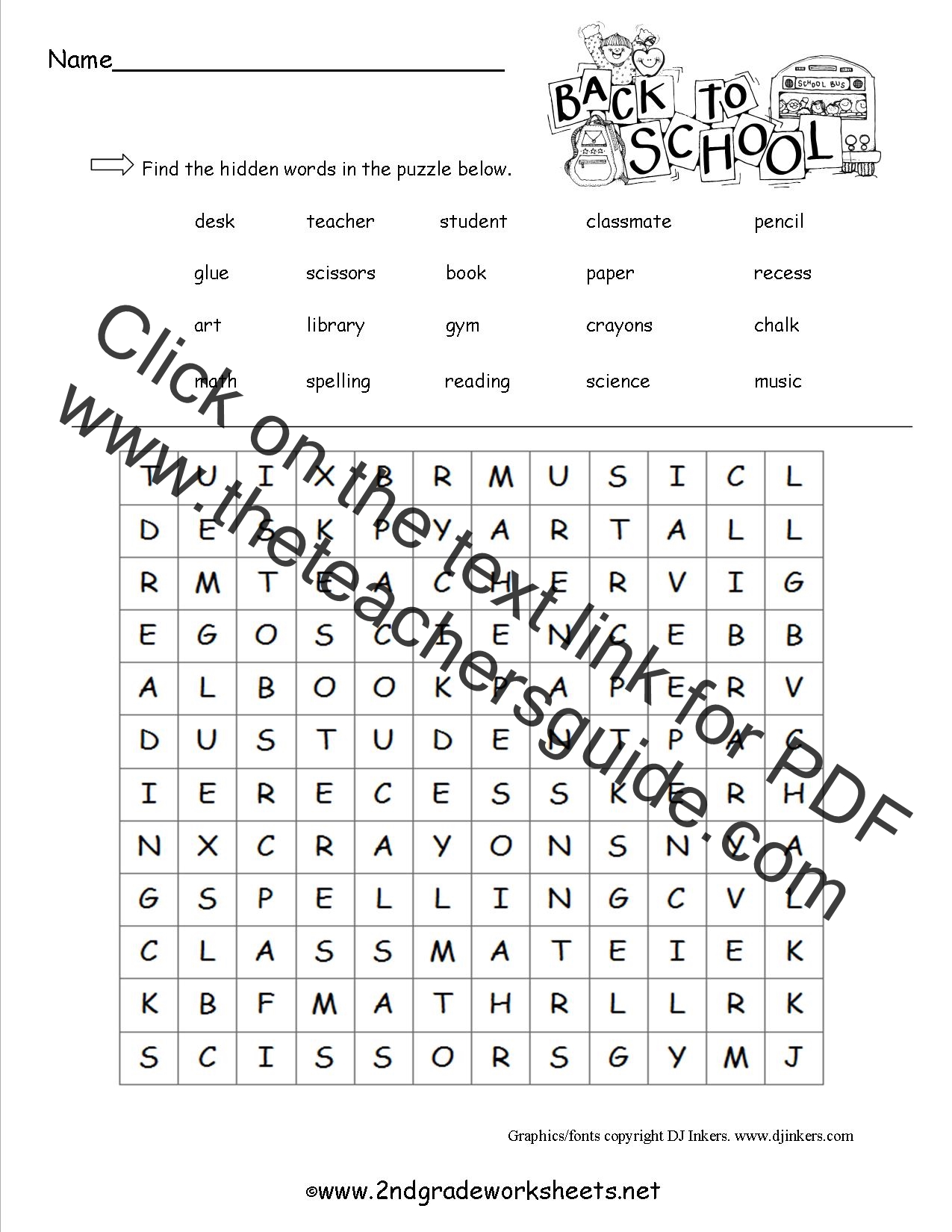 Best 40 Printable Back To School Worksheets Ideas 25