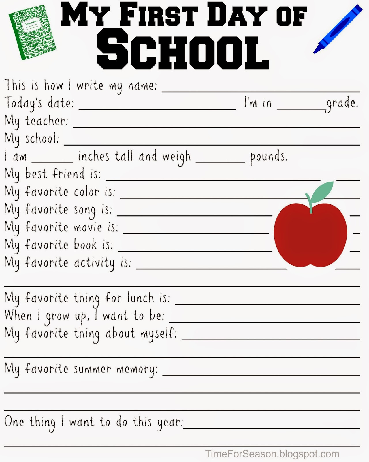 Best 40 Printable Back To School Worksheets Ideas 26