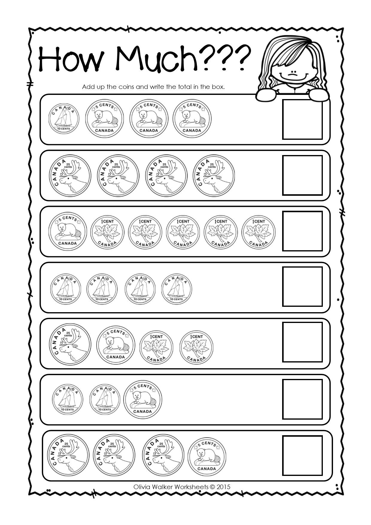 20 2Nd Grade Math Worksheets On Money