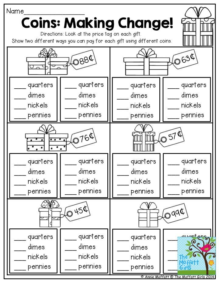 20 2Nd Grade Math Worksheets On Money