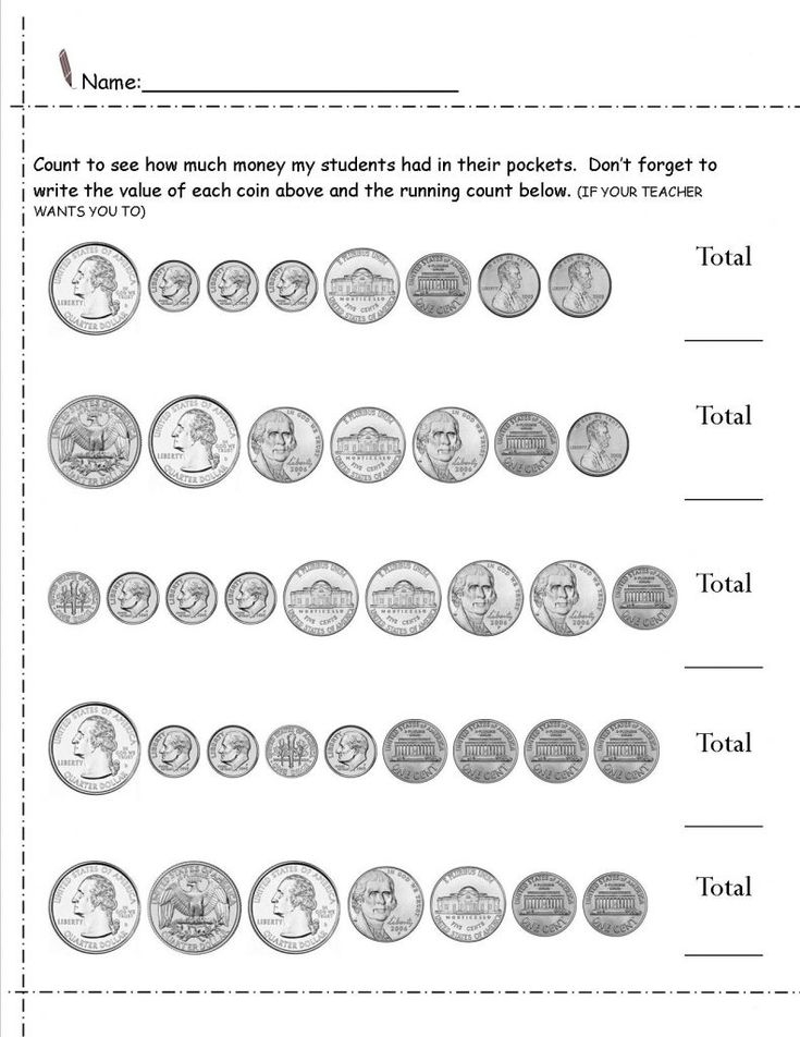 20 2Nd Grade Math Worksheets On Money