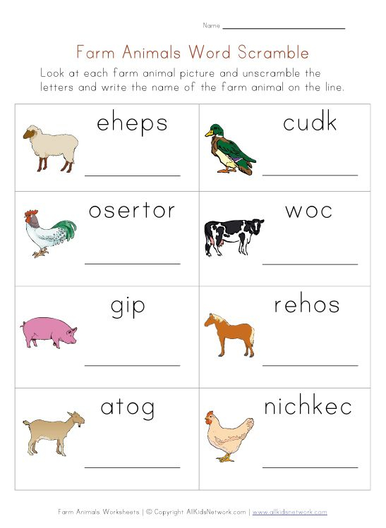 20 Domestic Animals Worksheets Kindergarten