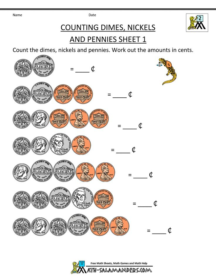 30 2Nd Grade Math Worksheets On Money