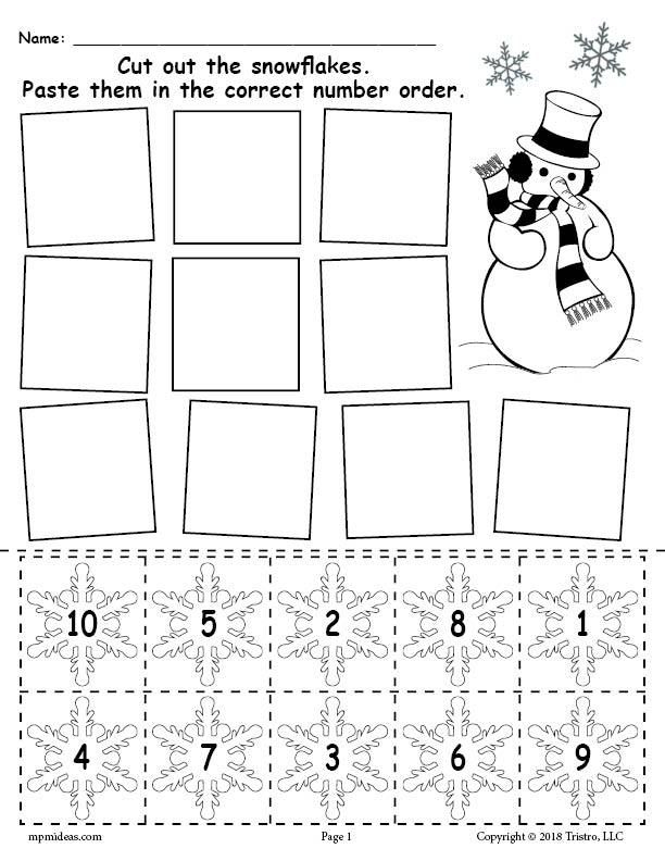 30 Winter Math Worksheets For Kids