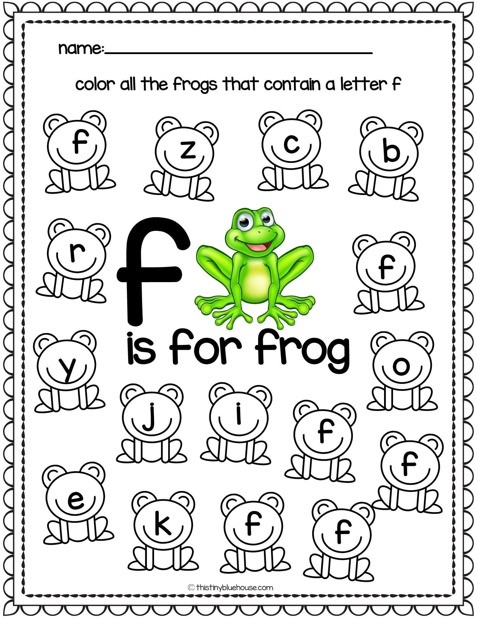 35 3 Letter Worksheets For Kindergarten