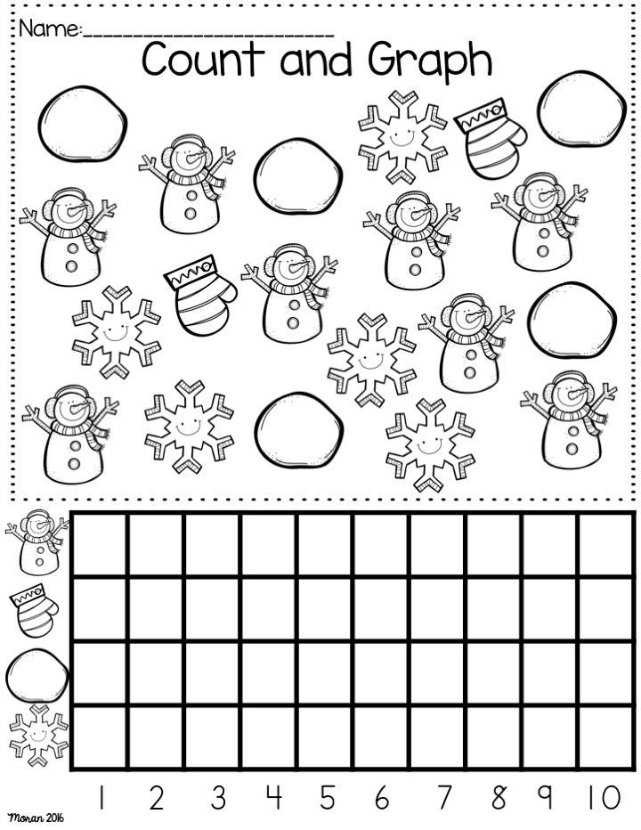 35 Winter Math Worksheets For Kids