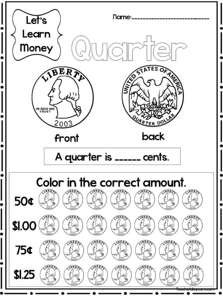 21 2Nd Grade Math Worksheets On Money