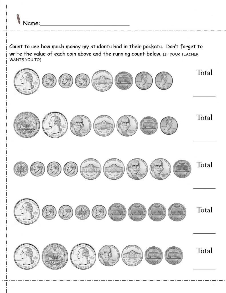 21 2Nd Grade Math Worksheets On Money