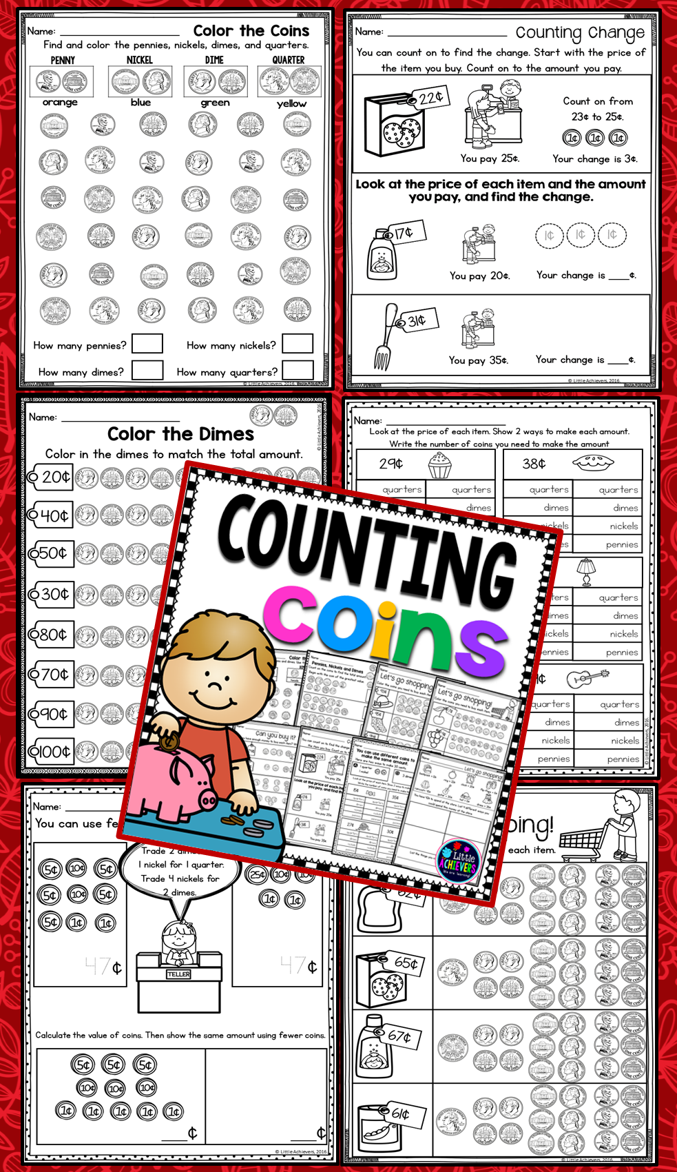 21 2Nd Grade Math Worksheets On Money