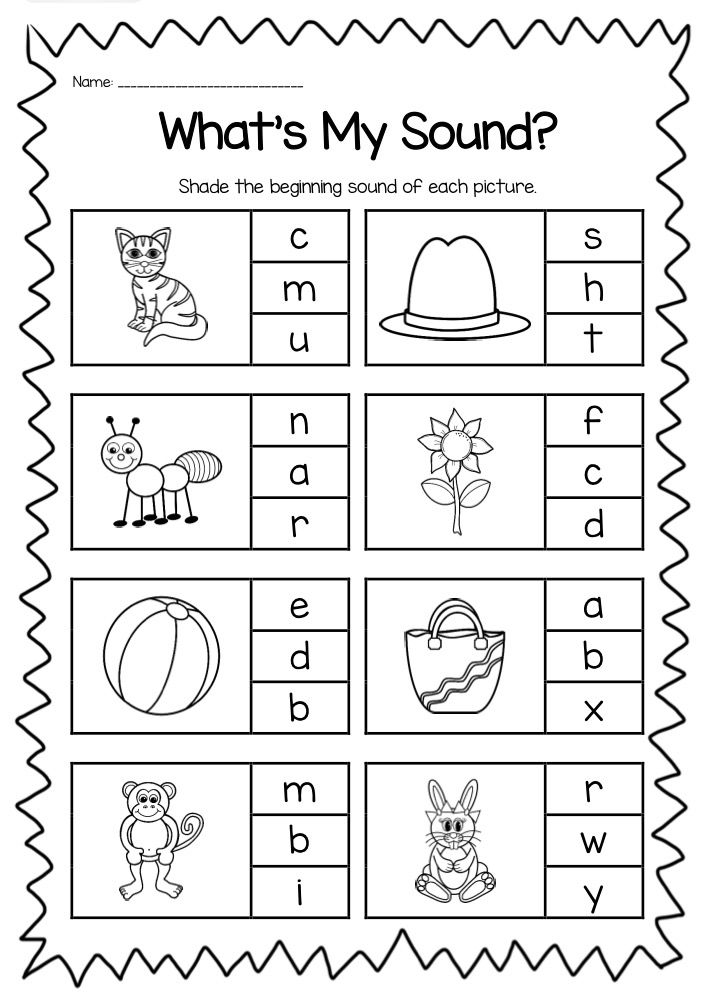 21 3 Letter Worksheets For Kindergarten