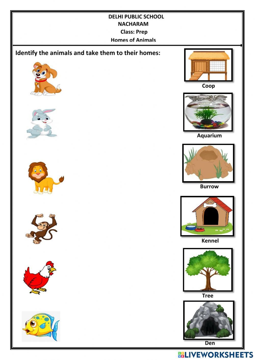 21 Domestic Animals Worksheets Kindergarten