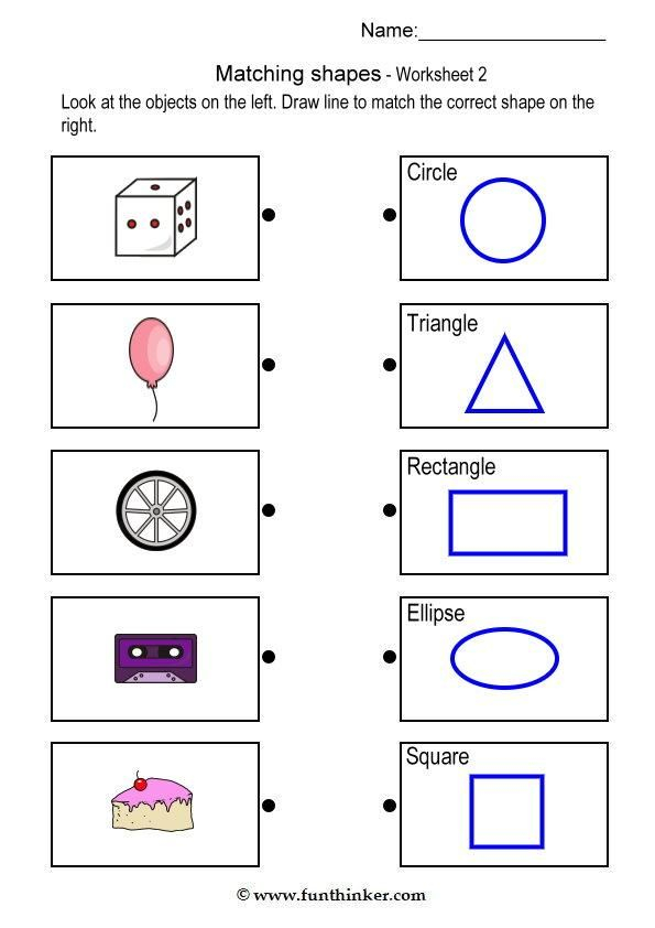 21 Free 3D Shape Worksheets For Kindergarten