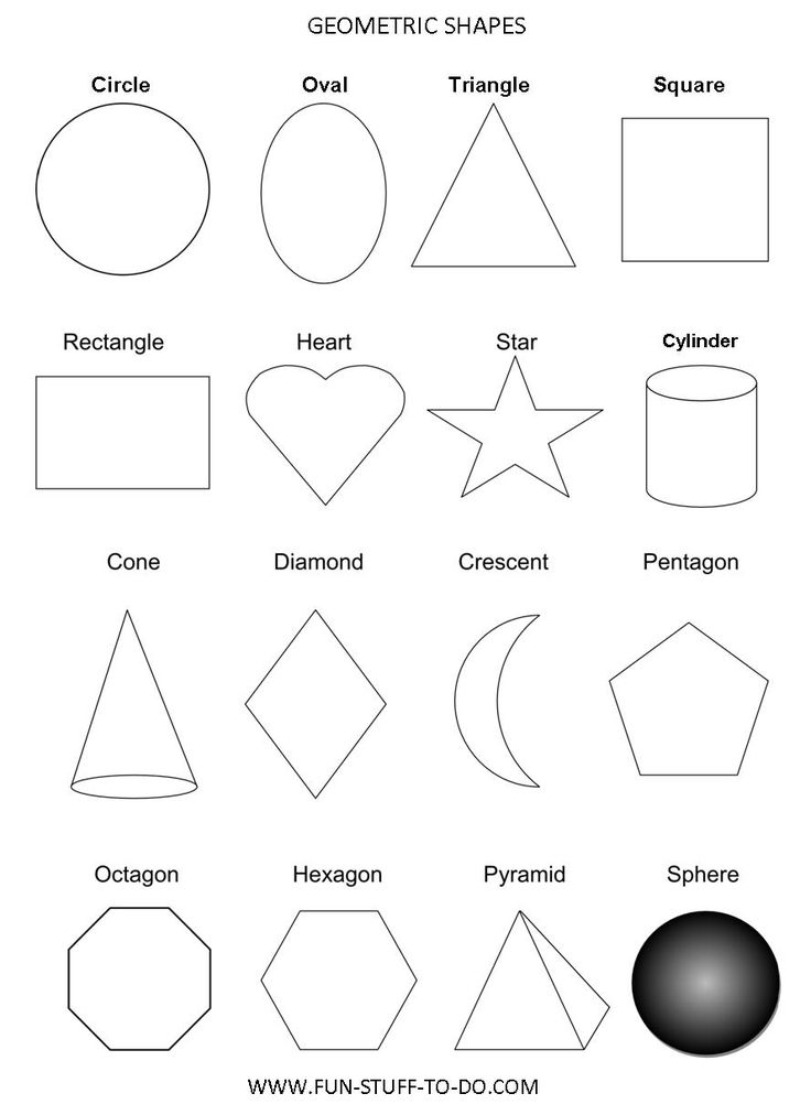 21 Free 3D Shape Worksheets For Kindergarten