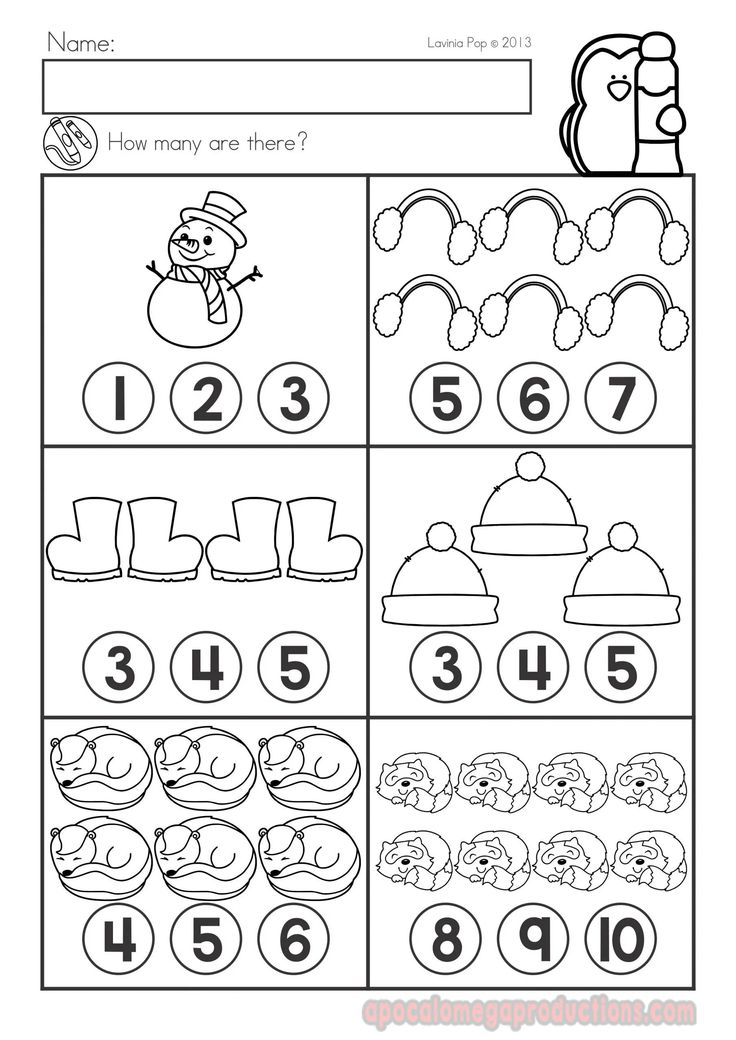 21 Winter Math Worksheets For Kids