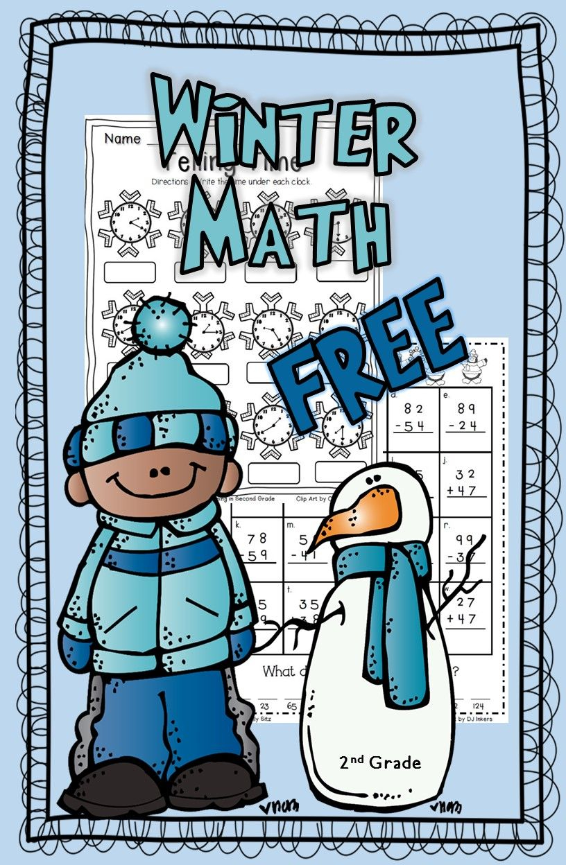 21 Winter Math Worksheets For Kids