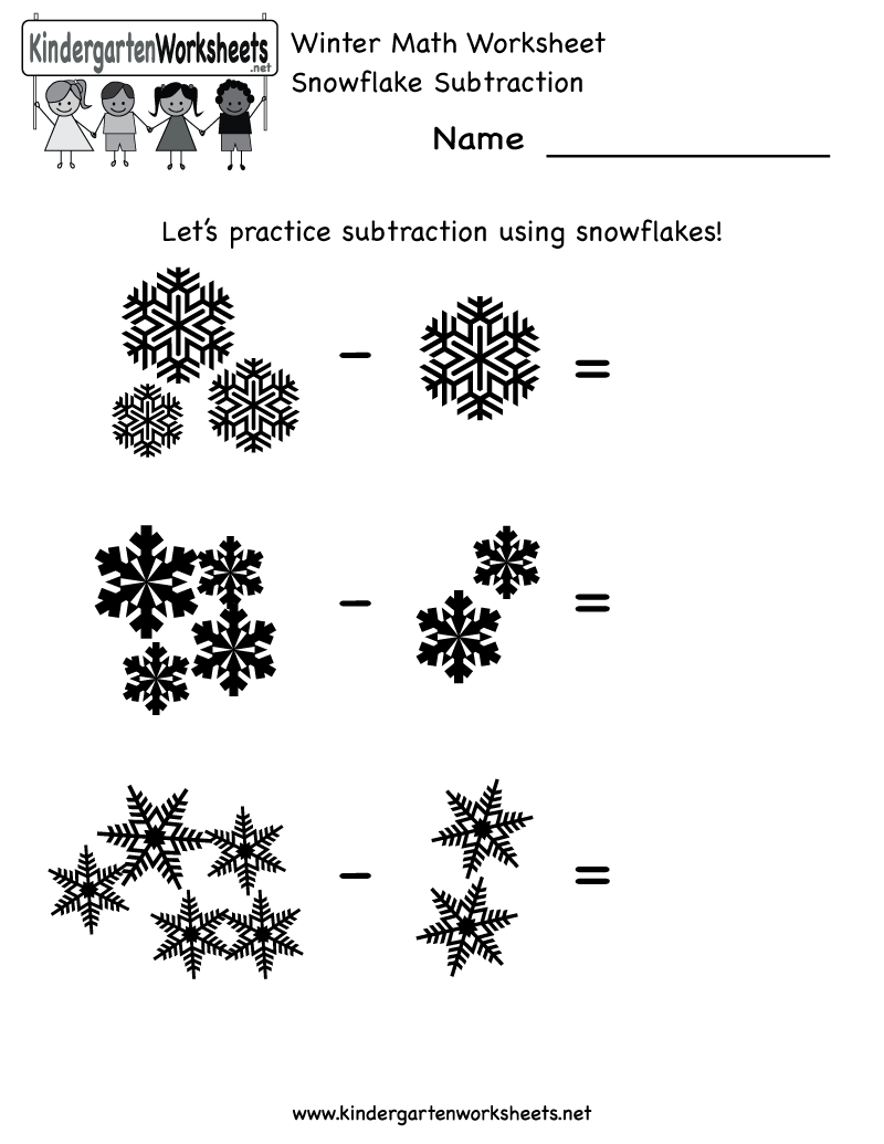 21 Winter Math Worksheets For Kids